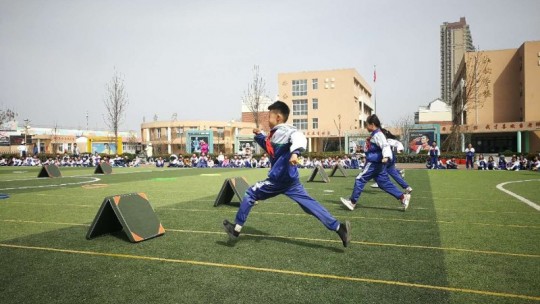 我運動 我快樂——人民大道教育集團翰林小學舉行運動會