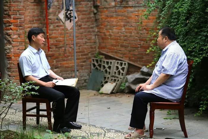 二月河接受中央紀委網站采訪二三事