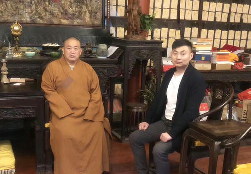 武術文化專業委員會一行走進少林寺進行文化交流