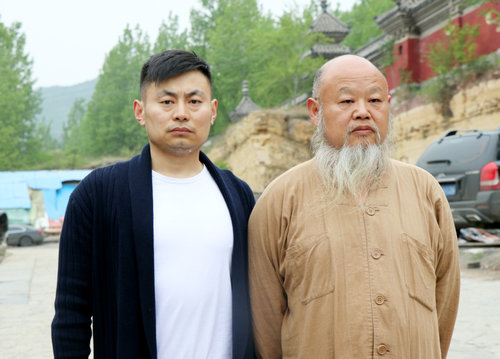 武術文化專業委員會一行走進少林寺進行文化交流