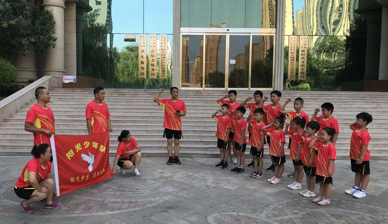 安陽(yáng)公安戰(zhàn)線的暑假輔導(dǎo)員