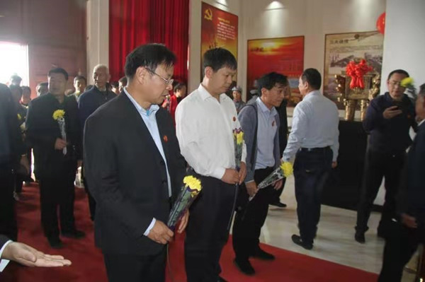 重陽日修武革命老區紀念館舉辦兩周年慶典