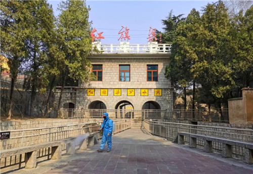 紅旗渠風(fēng)景區(qū)有序開放 迎來首批游客