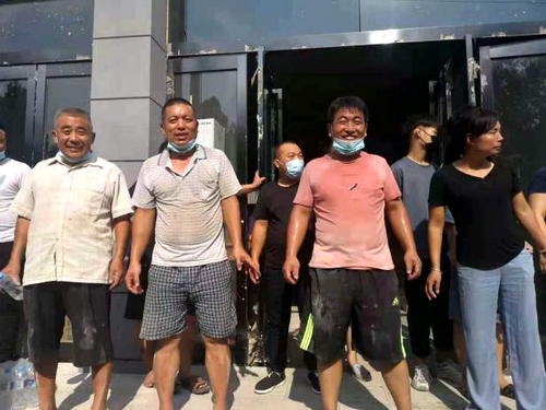 北京公益服務發展促進會為河南浚縣災后援助紀實