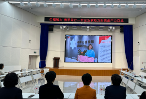 巾幗智力 攜手同行——京津女企業家攜手舉辦助力新質生產力交流座談會 