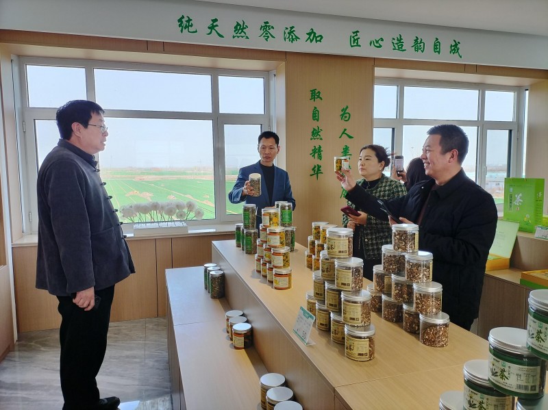 中媒企業文化發展工作委員會一行到河北蒲公英產業基地調研