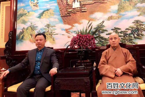 阮先鋒到廣濟(jì)寺拜訪中國(guó)佛教協(xié)會(huì)副會(huì)長(zhǎng)釋演覺(jué)