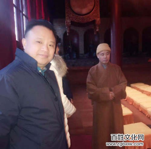 阮先鋒到廣濟(jì)寺拜訪中國(guó)佛教協(xié)會(huì)副會(huì)長(zhǎng)釋演覺(jué)
