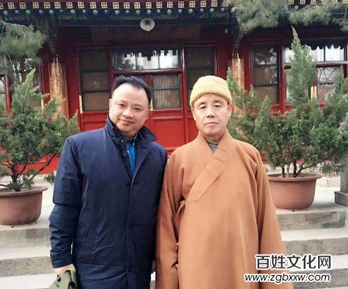阮先鋒到廣濟(jì)寺拜訪中國(guó)佛教協(xié)會(huì)副會(huì)長(zhǎng)釋演覺(jué)