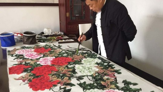 《硯池豪情》 李朝國先生的書畫藝術