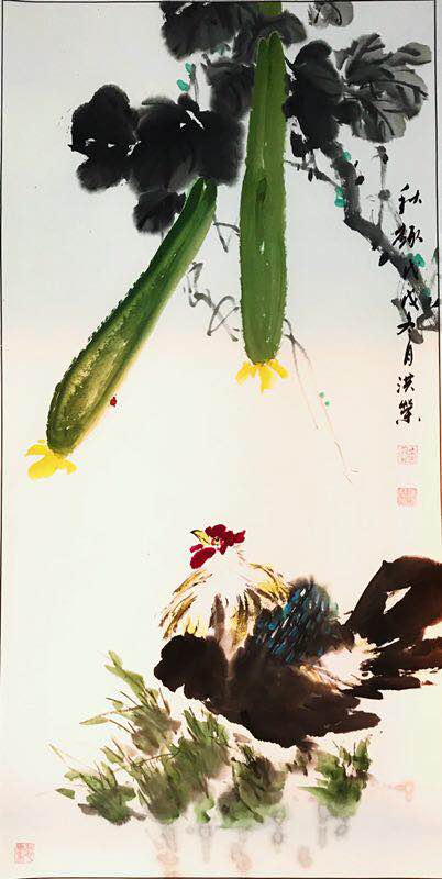 中國當代實力派書畫名家王洪榮書畫藝術欣賞
