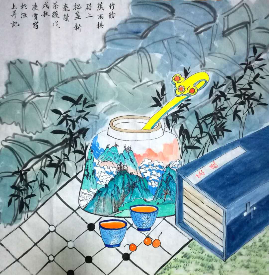中國當代實力派書畫名家張凌霄書畫藝術欣賞