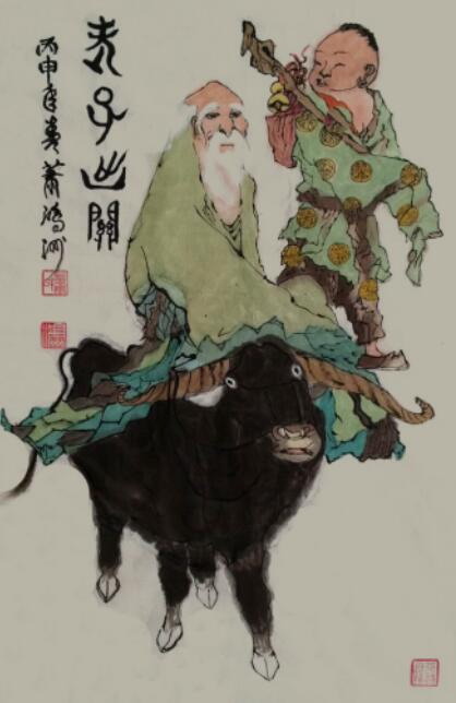 中國當代實力派書畫名家肖洪周書畫藝術欣賞