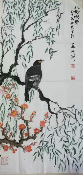 中國當代實力派書畫名家肖洪周書畫藝術欣賞
