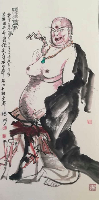 中國當代實力派書畫名家肖洪周書畫藝術欣賞