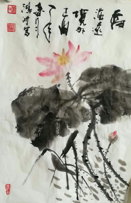 中國當代實力派書畫名家肖洪周書畫藝術欣賞