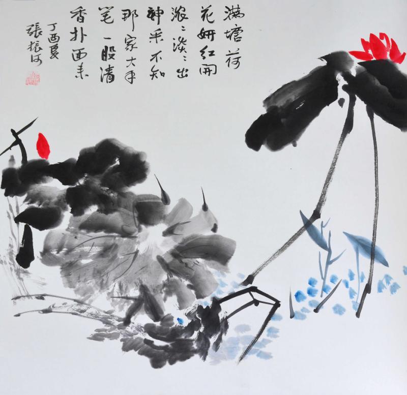 中國當代實力派書畫名家張振河書畫藝術欣賞
