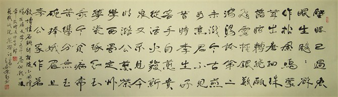 中國當代實力派書畫名家白來勤書法藝術欣賞