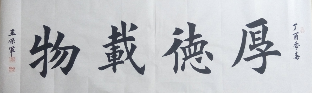 中國當代實力派書畫名家王保軍書法藝術欣賞