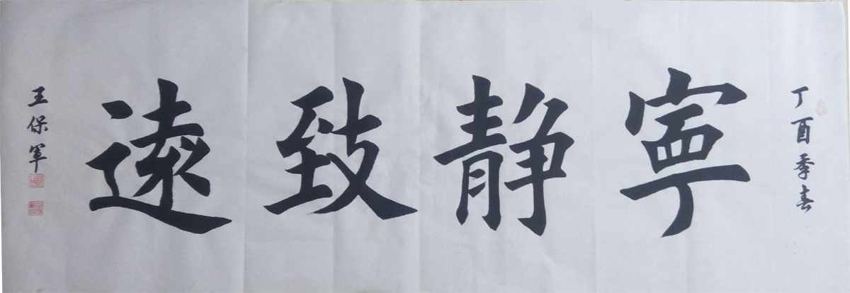 中國當代實力派書畫名家王保軍書法藝術欣賞