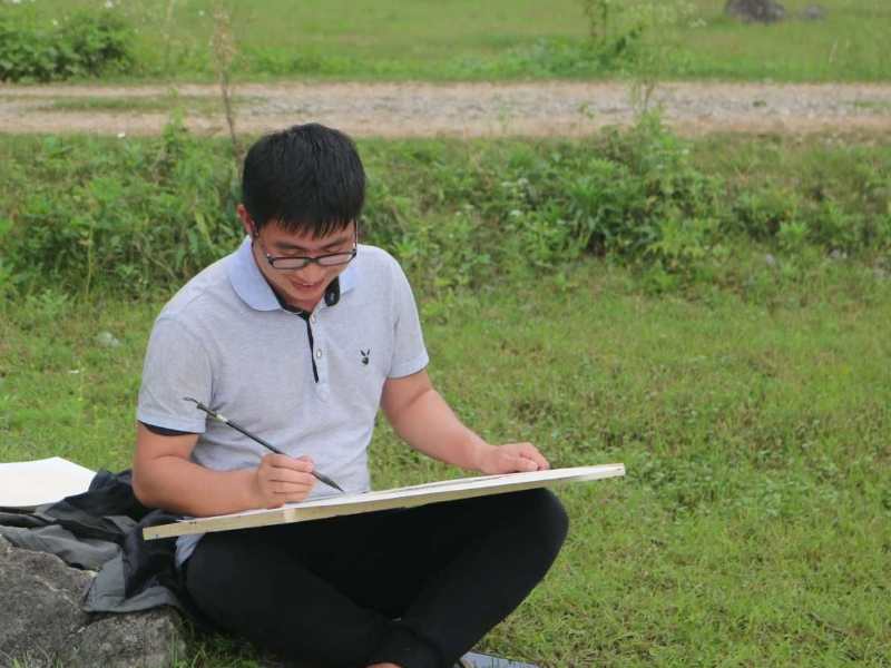 中國當代實力派書畫名家莫學杰書畫藝術欣賞