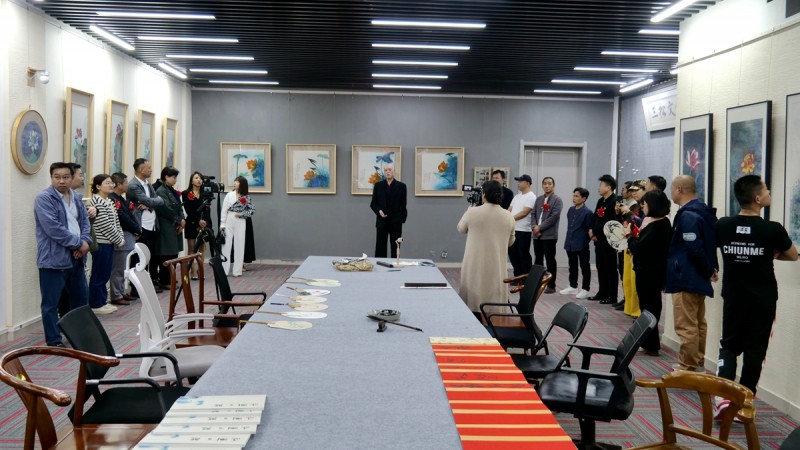 盛世和風(fēng)——2023林清泉荷花作品全國(guó)巡展(北京首展)在宋莊開展