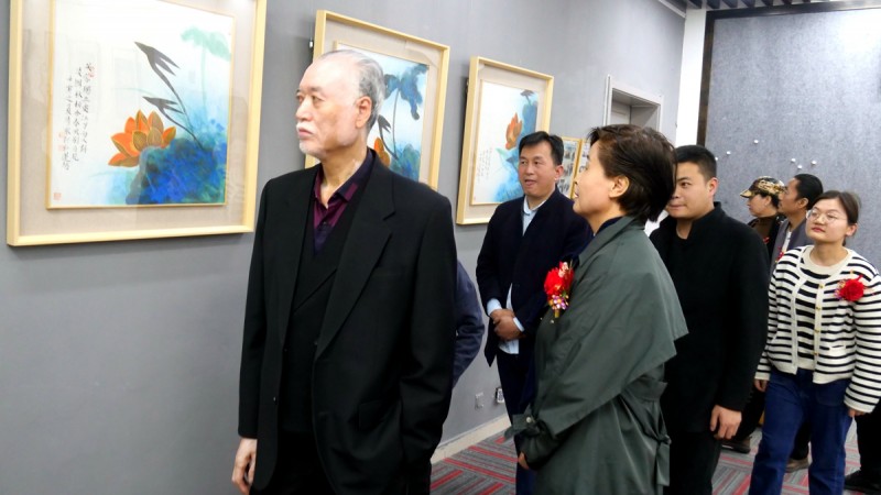 盛世和風(fēng)——2023林清泉荷花作品全國(guó)巡展(北京首展)在宋莊開展