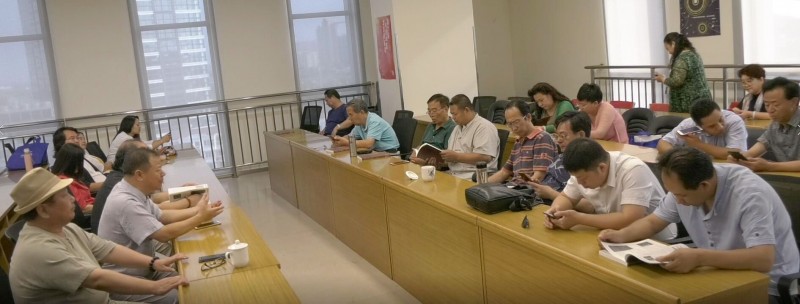 郭謙圖書書法作品捐贈暨《中國百體書法概述》新書發布在通州圖書館舉辦